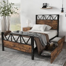 3ft Single Size Metal Bed