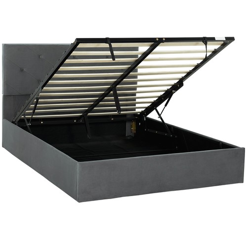 Homcom double bed frame gas - homcom,