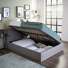 Side Lift Ottoman Bed With