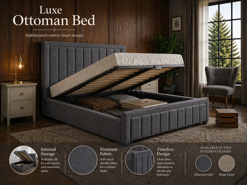 New ottoman storage - new, panel