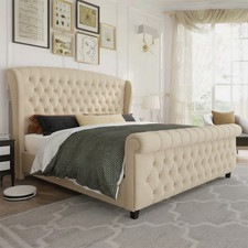 New Tulip Wing Sleigh Bed