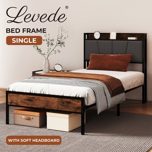 Levede heavy duty single bed - levede,
