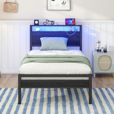 HOJINLINERO Single Bed Frame