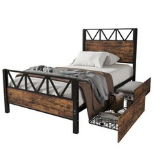 3FT SINGLE SIZE METAL BED