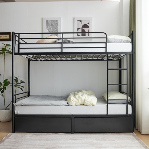 Twin bunk bed - bunk,